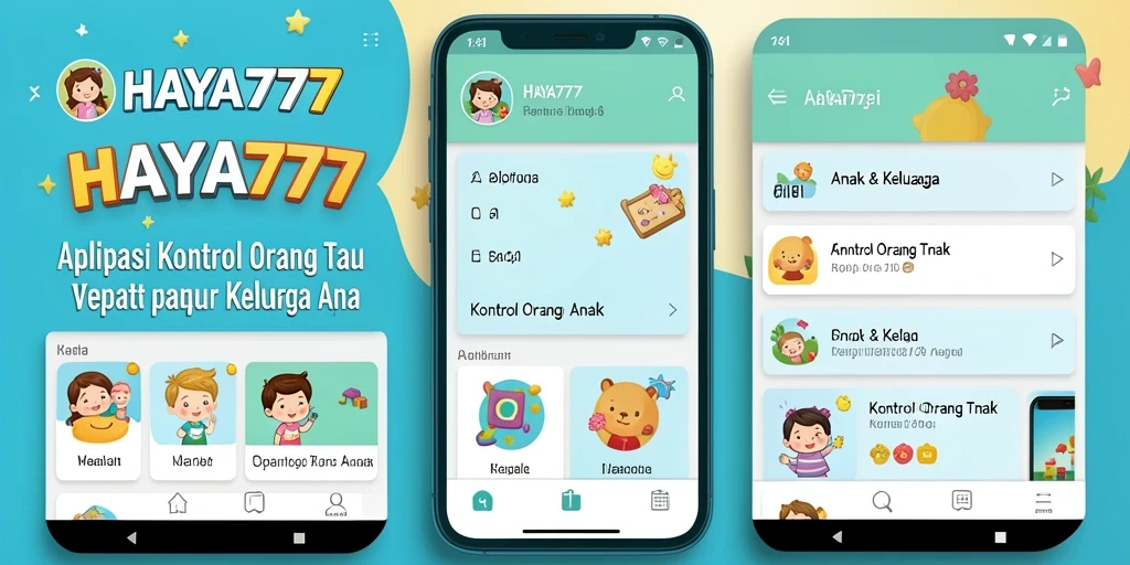 Tampilan antarmuka HAYA777 yang ramah pengguna untuk kontrol orang tua.